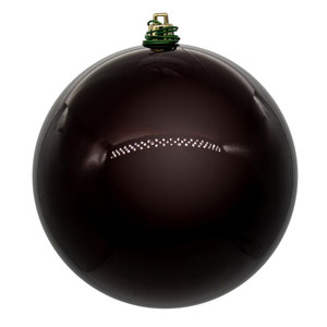  Vickerman N590865DPV 3" Burgundy Pearl Ball UV Drill 12/Bg 