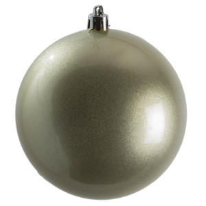 Vickerman N591025DCV 4" Limestone Candy Ball UV Drilled 6/Bag
