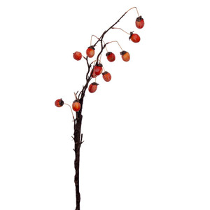 Vickerman FM228736 - 34.5 in. Orange Persimmon Artificial Spray - 2 Pack