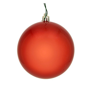Vickerman N591039DCV - 4 inch Bittersweet Candy Ball Outdoor Christmas Ornament - 6 Pack
