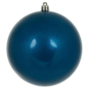 Vickerman N591202DCV 4.75" Blue Candy Ball UV Drilled 4/Bag