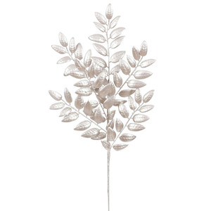 Vickerman L147938 - 22 in. Champagne Glitter Honey Locust Artificial Spray - 6 Pack