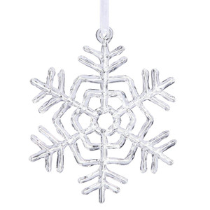 Vickerman M110212 12" Clear Acrylic Snowflake