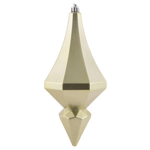  Vickerman MC191023D 8" Wrought Iron Candy Diamond Finial 2Bg 