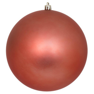 Vickerman N591571DMV 6" Coral Matte Ball UV Drilled 4/Bag