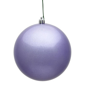 Vickerman N591586DCV 6" Lavender Candy Ball UV 4/Bag