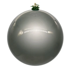 Vickerman N592025DPV - 8 inch Limestone Pearl Ball Outdoor Christmas Ornament