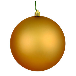  Vickerman N592033DMV 8" Copper/Gold Matte Ball UV Drilled 