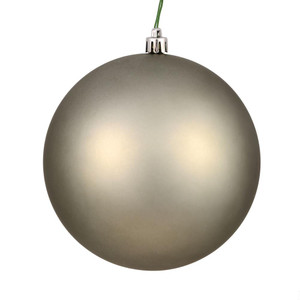 Vickerman N590723DMV - 2.75 inch Wrought Iron Matte Ball Outdoor Christmas Ornament - 12 Pack