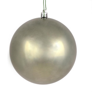 Vickerman N590723DSV - 2.75 inch Wrought Iron Shiny Ball Outdoor Christmas Ornament - 12 Pack