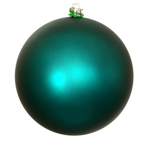  Vickerman N592041DMV 8" Dark Teal Matte Ball UV Drilled 