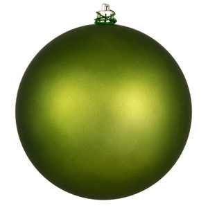 Vickerman N590734DMV - 2.75 inch Juniper Green Matte Ball Outdoor Christmas Ornament - 12 Pack