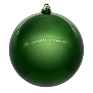 Vickerman N592524DPV - 10 inch Emerald Pearl Ball Outdoor Christmas Ornament
