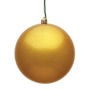  Vickerman N592537DCV 10" Honey Gold Candy Ball UV Drilled Cap 