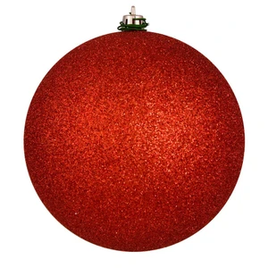 Vickerman N592539DG - 10 inch Bittersweet Glitter Ball Christmas Ornament