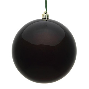  Vickerman N592575DCV 10" Chocolate Candy Ball UV Drilled Cap 