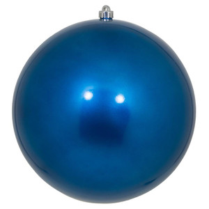 Vickerman N593002DCV 12" Blue Candy Ball UV Drilled Cap