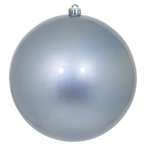 Vickerman N593029DCV - 12 inch Periwinkle Candy Ball Outdoor Christmas Ornament