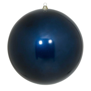 Vickerman N594531CV - 20 inch Giant Midnight Blue Candy Ball Outdoor Christmas Ornament
