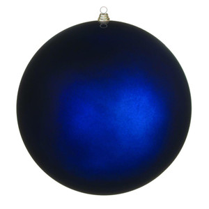 Vickerman N594631MV - 24 inch Giant Midnight Blue Matte Ball Outdoor Christmas Ornament