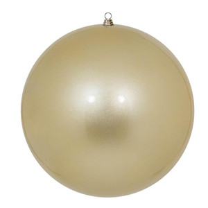 Vickerman N594638CV - 24 inch Giant Champagne Candy Ball Outdoor Christmas Ornament