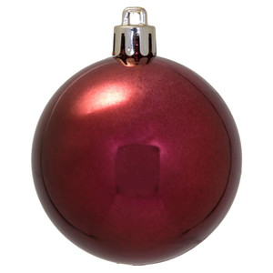 Vickerman N596019S 2.4" Wine Shiny Ball  60/Bx