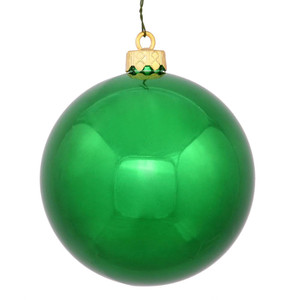 Vickerman N596804S 3" Christmas Green Shiny Ball 32/Box