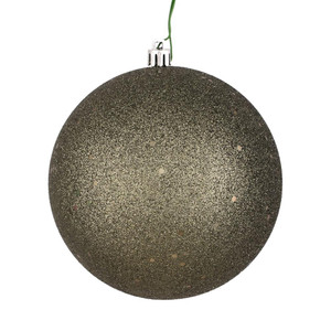 Vickerman N591023DQ - 4 inch Wrought Iron Sequin Ball Christmas Ornament - 6 Pack