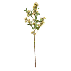 Vickerman FM222501 - 31 in. Mustard Yellow Wild Berry Artificial Spray - 2 Pack