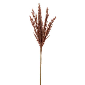 Vickerman FM225326 - 26 in. Brown Glitter Reed Artificial Spray - 3 Pack