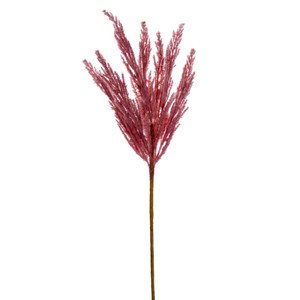 Vickerman FM225328 - 26 in. Mauve Glitter Reed Artificial Spray - 3 Pack