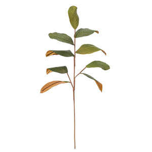 Vickerman FT190103 - 30 in. Green Magnolia Artificial Spray - 3 Pack