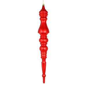 Vickerman N190903D 20" Red Mercury Finial