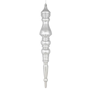 Vickerman N190907D 20" Silver Mercury Finial