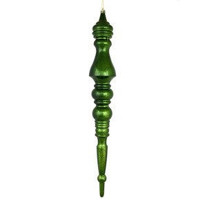 Vickerman N190964D 20" Moss Green Mercury Finial