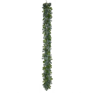 Vickerman RY191074 - 6.17 ft Green Pine Christmas Garland - Unlit