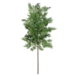 Vickerman RY192026 - 26.5 in. Green Stovall Cedar Pine Artificial Spray - 2 Pack