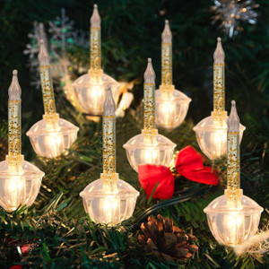 Vickerman V490772 13' Christmas Strand w/ 7 Gold Bubble Lights