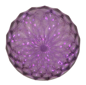  Vickerman X106606 30Lt x6" LED Purple Crystal Ball Outdoor 