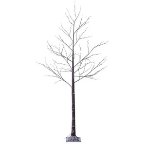  Vickerman X220880 8' Brown Frosted Twig Tree LED 160WW 