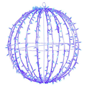  Vickerman X30LED02 324Lt x 30" Blue Jumbo Led Sphere 