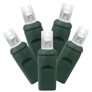  Vickerman X4G6109 34ft 100-LED Pure White Christmas Light String 