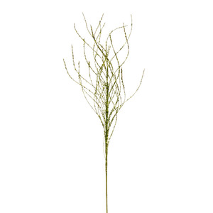 Vickerman QG221073 - 37 in. Lime Wavy Twig Glitter Artificial Spray - 6 Pack