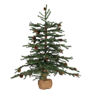 Vickerman B803921 - 2 ft Carmel Pine Unlit Christmas Tree