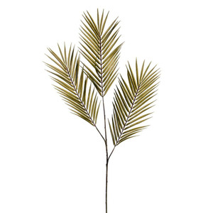 Vickerman FM227404 - 40 in. Green Butterfly Palm Artificial Spray - 3 Pack