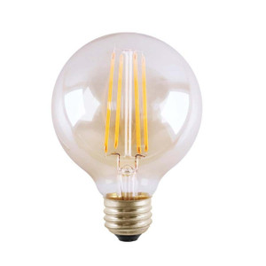 Halco 85072 LED G25 Clear Filament Bulb