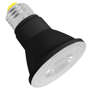 Halco  80213 - Black PAR20 LED Flood Bulb - 3000K