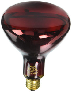 Halco 404071 - CoverShield R40 Red Flood Lamp - Red - 250W E26 Dimmable 