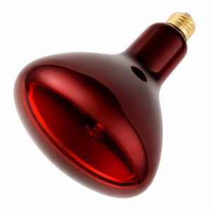 Halco 104044 - R40 Infrared Heat Lamp - Red - 250W E26 Base