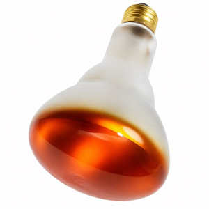 Halco 404028 - BR30AMB65/5 - BR30 Amber Incandescent Bulb